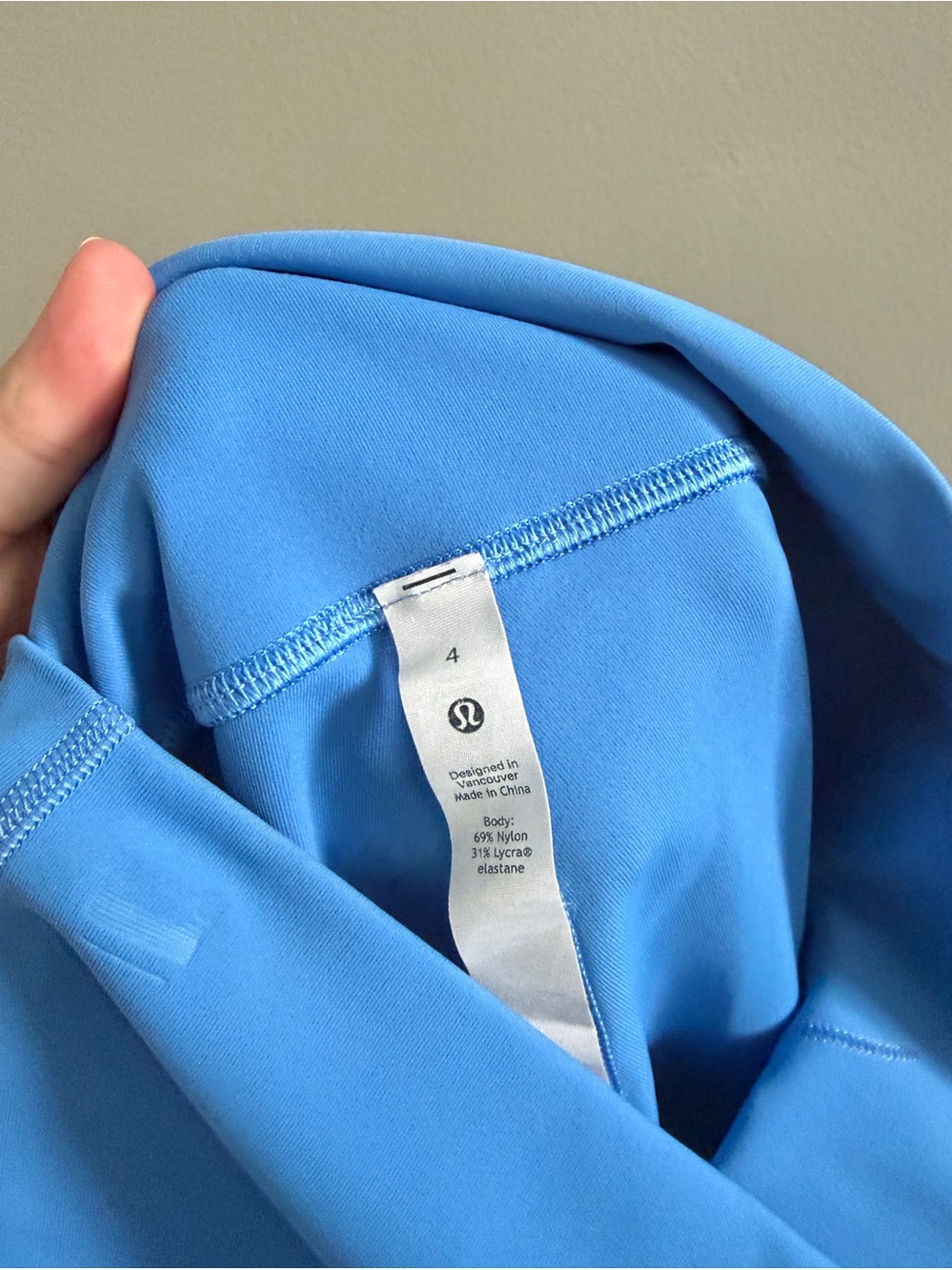 Lululemon Leggings Blue Full length Size 4 - Picture 6 of 6